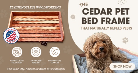 Find Out Why Cedar Is the Best Material for a Pet Bed Frame!